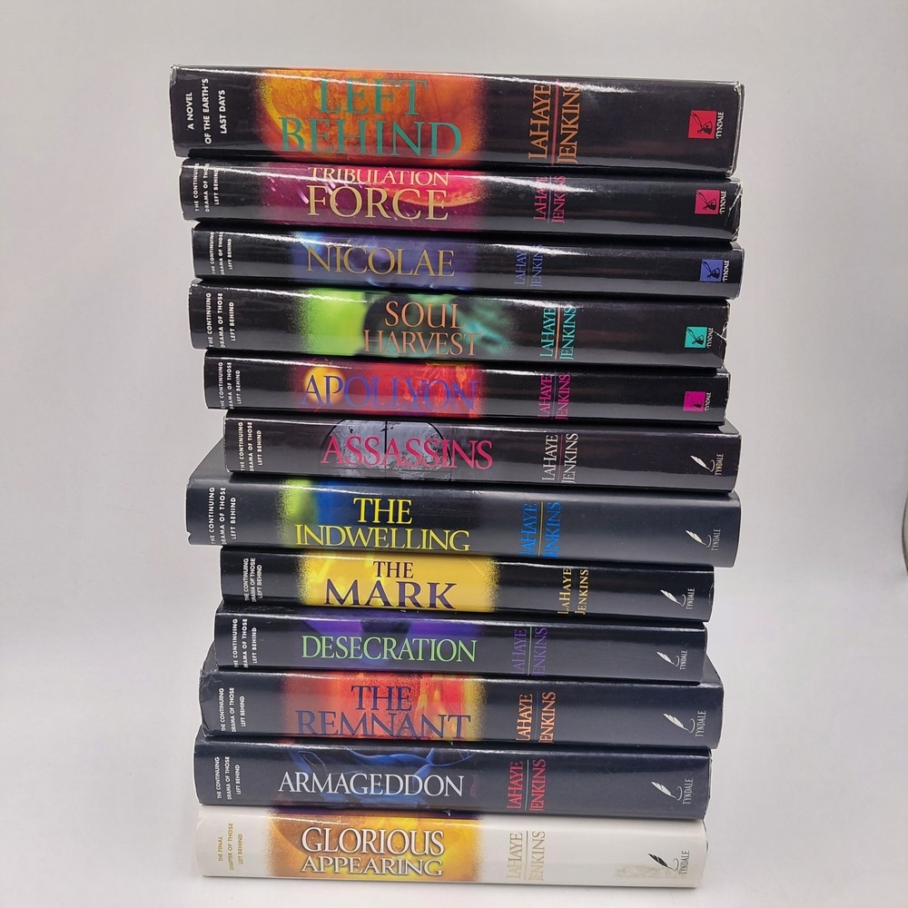 Left Behind Hardcover Book Original Series Lot 1-12 Religious Christian Tyndale - Picture 1 of 4